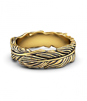 Тематическое кольцо "Перо" (Мод. 280)